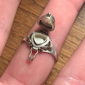 Poison Ring- Sterling Silver